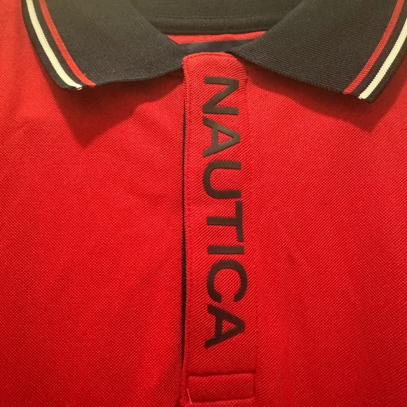 Nautica SUSTAINABLY CRAFTED NAVTECH CLASSIC FIT POLO M - Picture 4 of 12